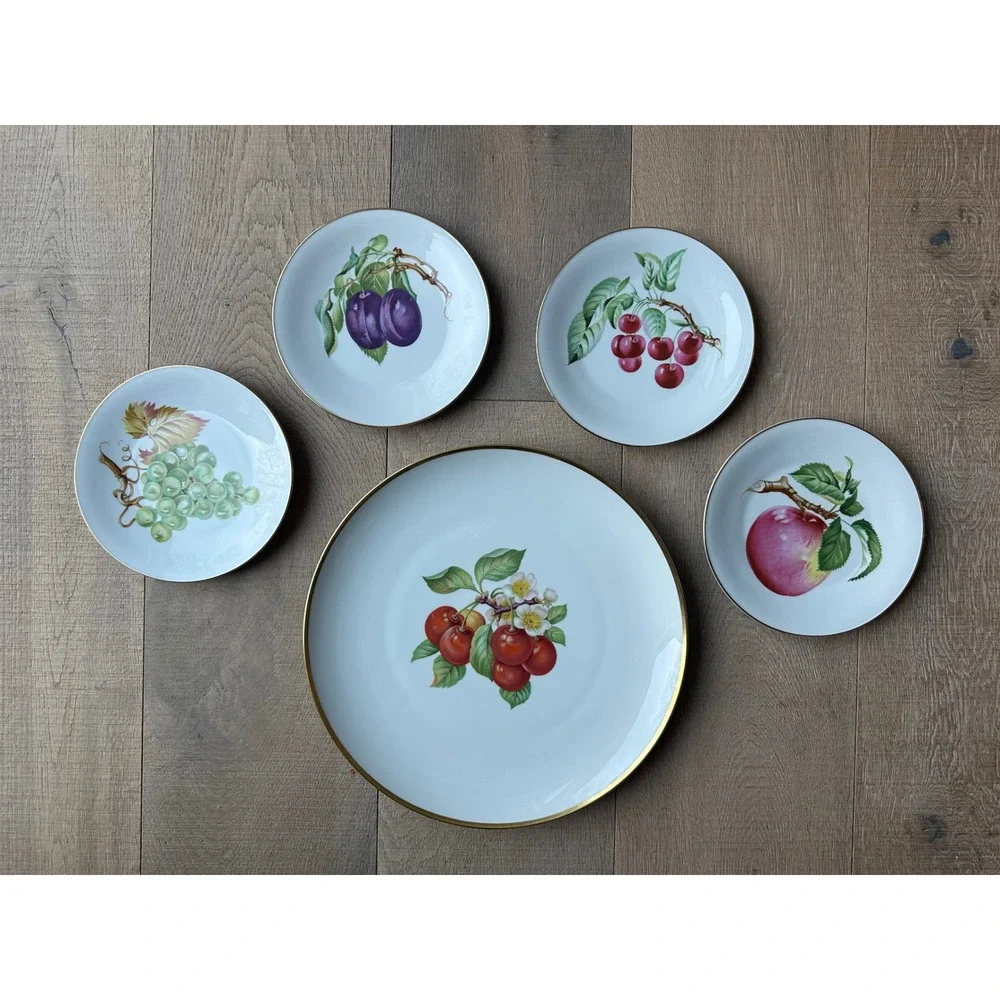 Hutschenreuther Selb Pasco Germany Fruit Chop Plate 13.5